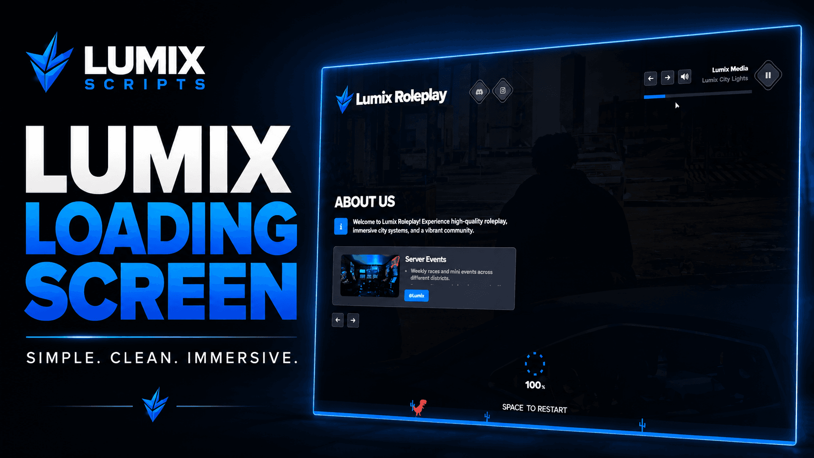 Lumix Loading Screen preview
