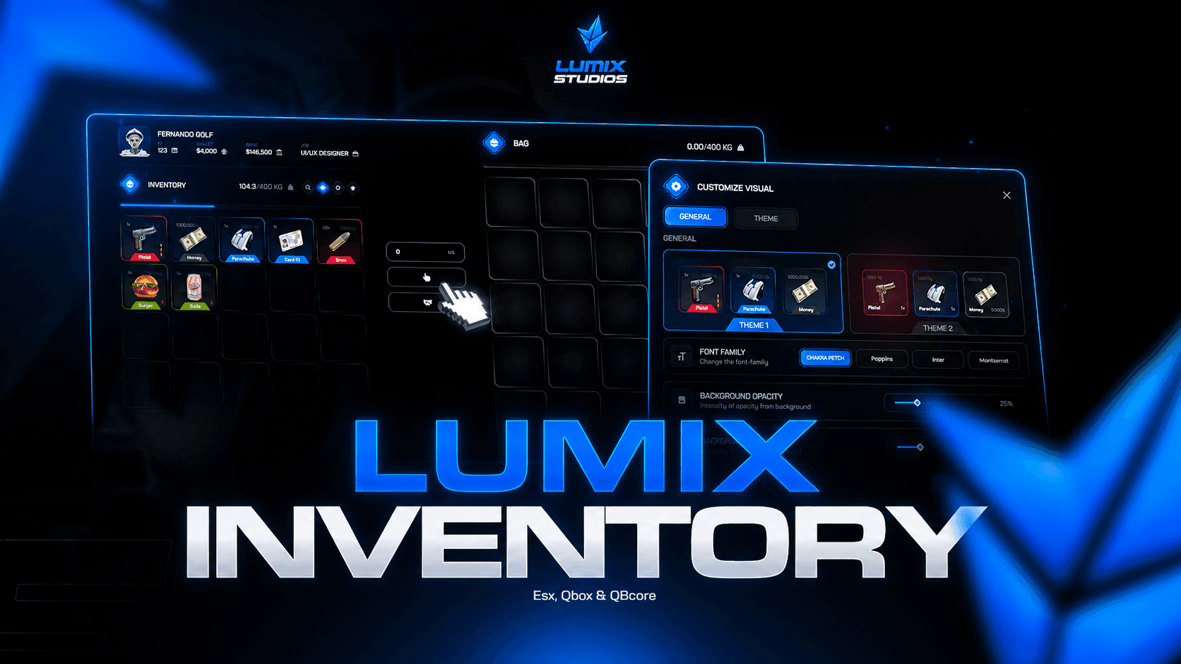 Lumix Inventory preview
